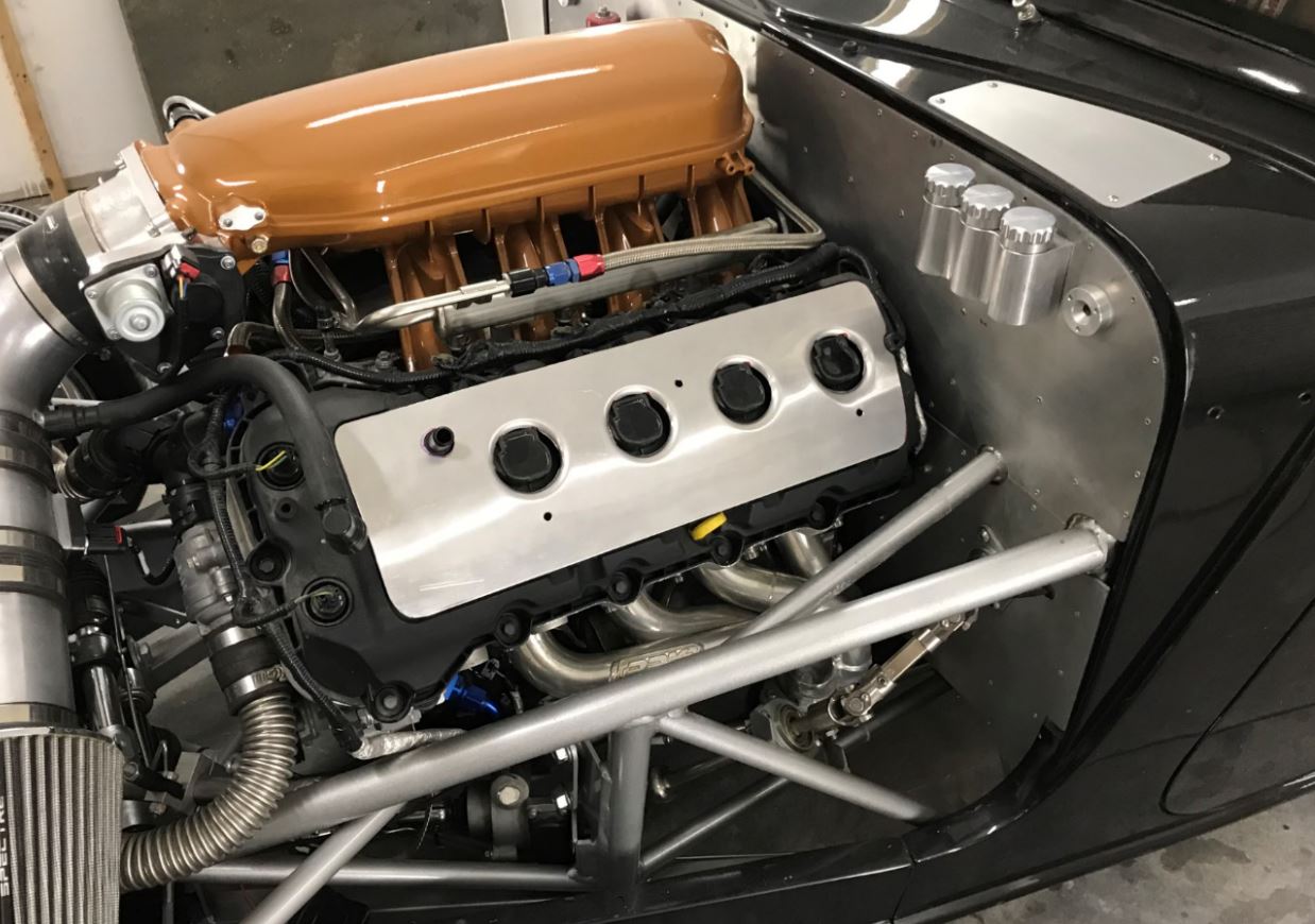 left side engine