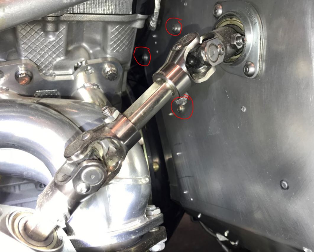 Coyote pedal engine side