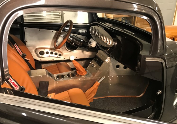 Interior 85 percent finished