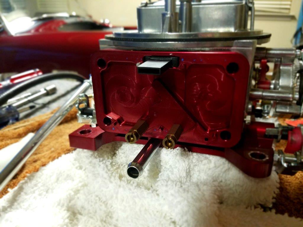 Carb vent secondary