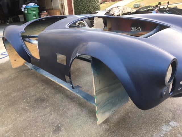 Wet Sanded Front  Ready to Buff