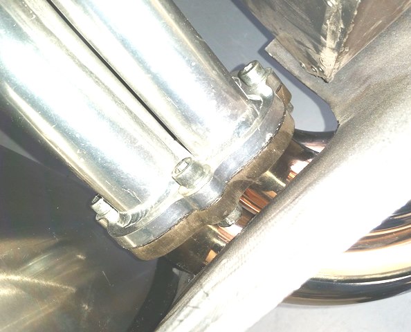 new splash guard installed wedge removed