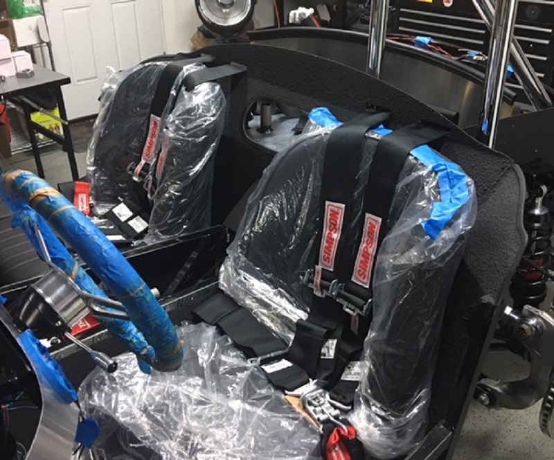 Seats and harness