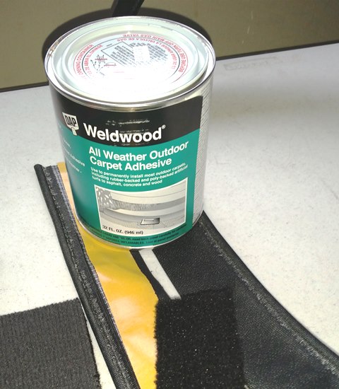 binding and carpet adhesive