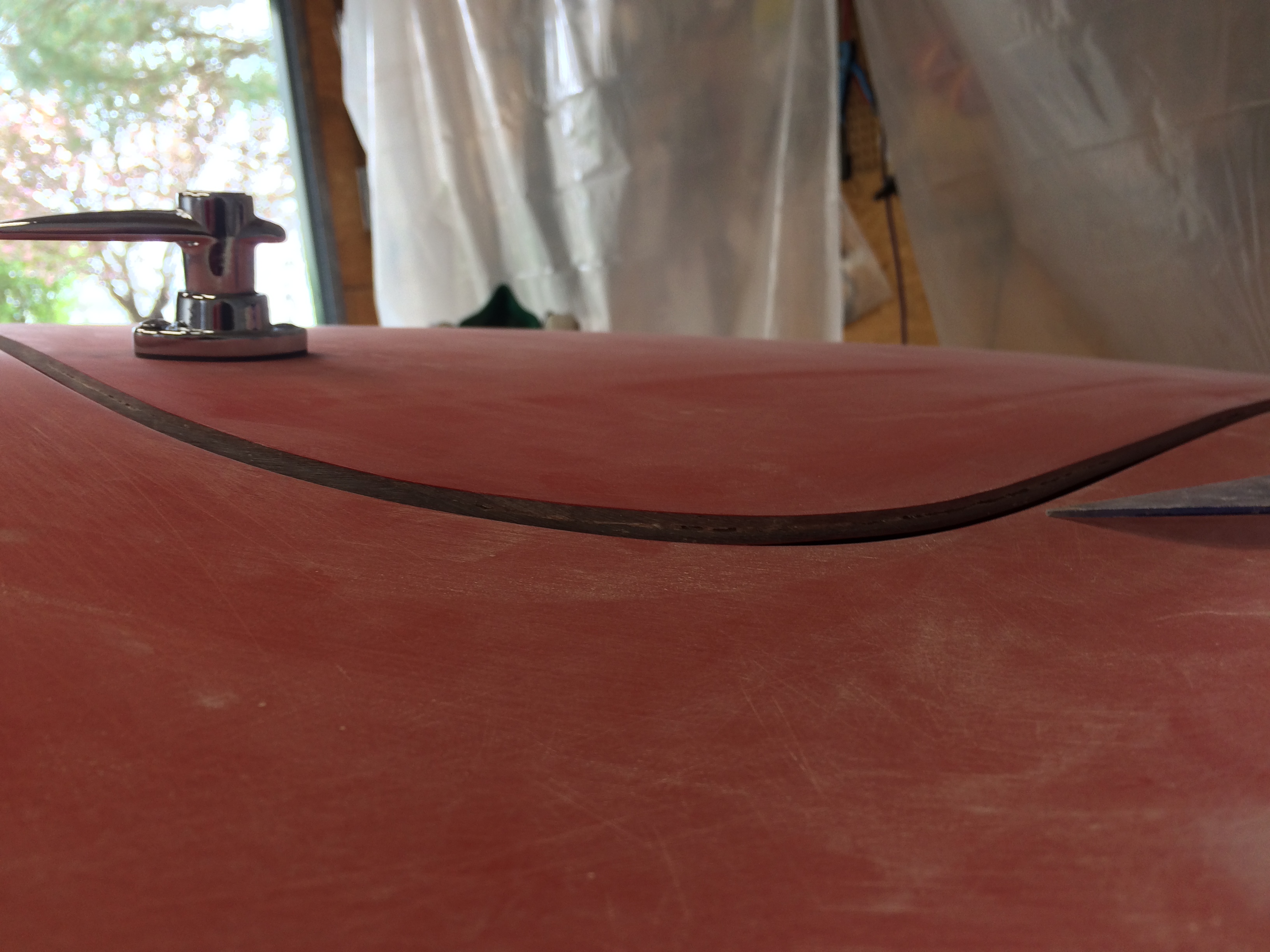 Rear hood