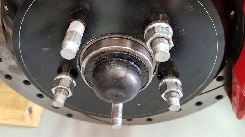 rotor with Trim ring correctly on back
