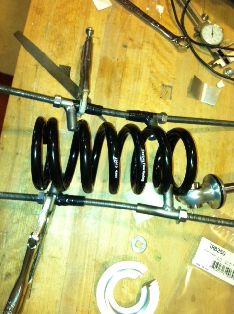 The wrong way to compress a spring