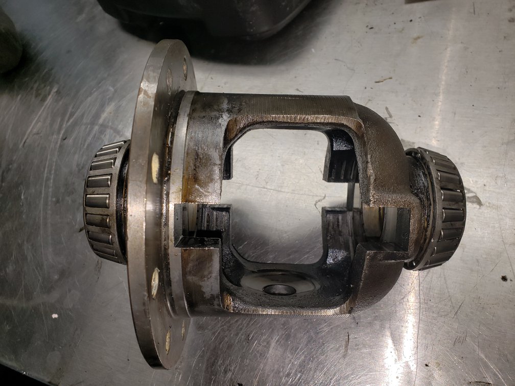 Bare center section