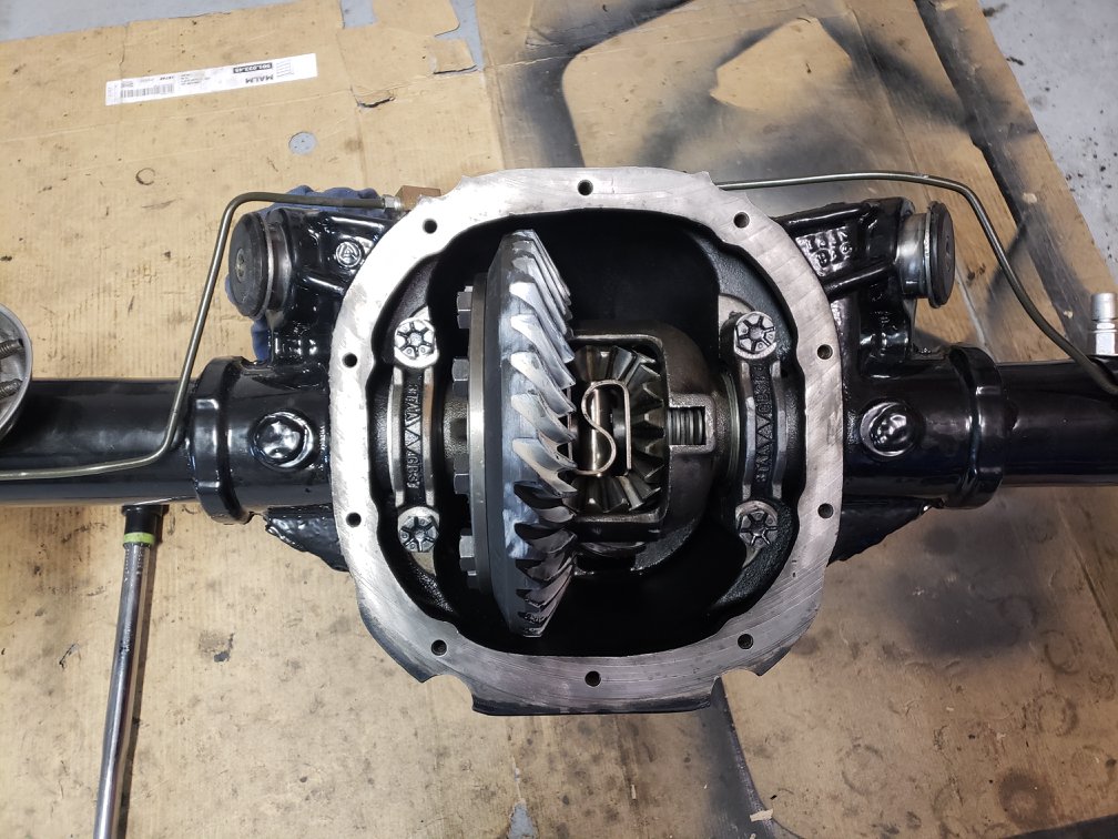 Center section completed