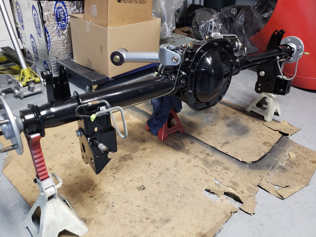 Rear end ready for install