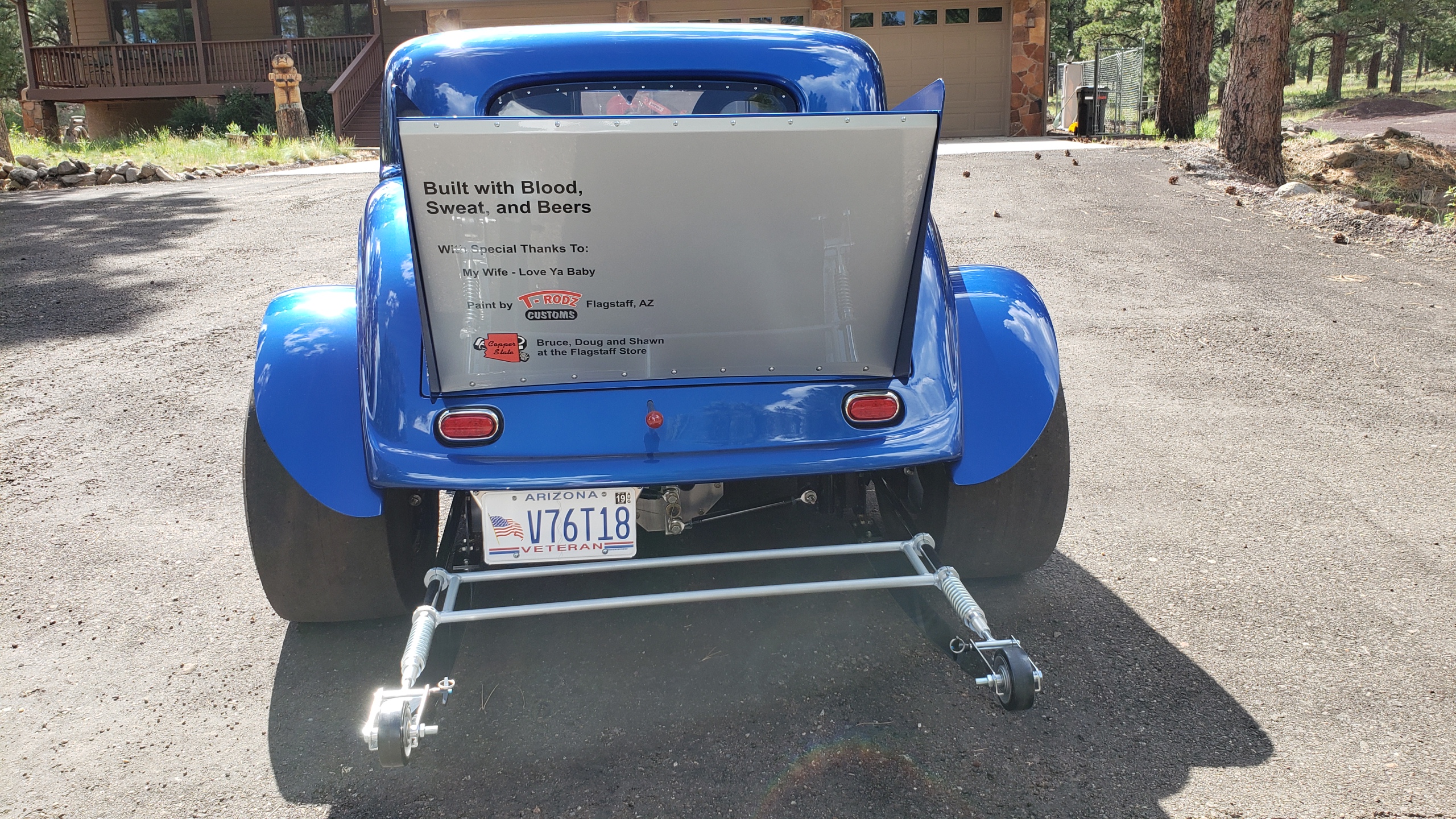 No longer using wheelie bars.

Right click then select view image.