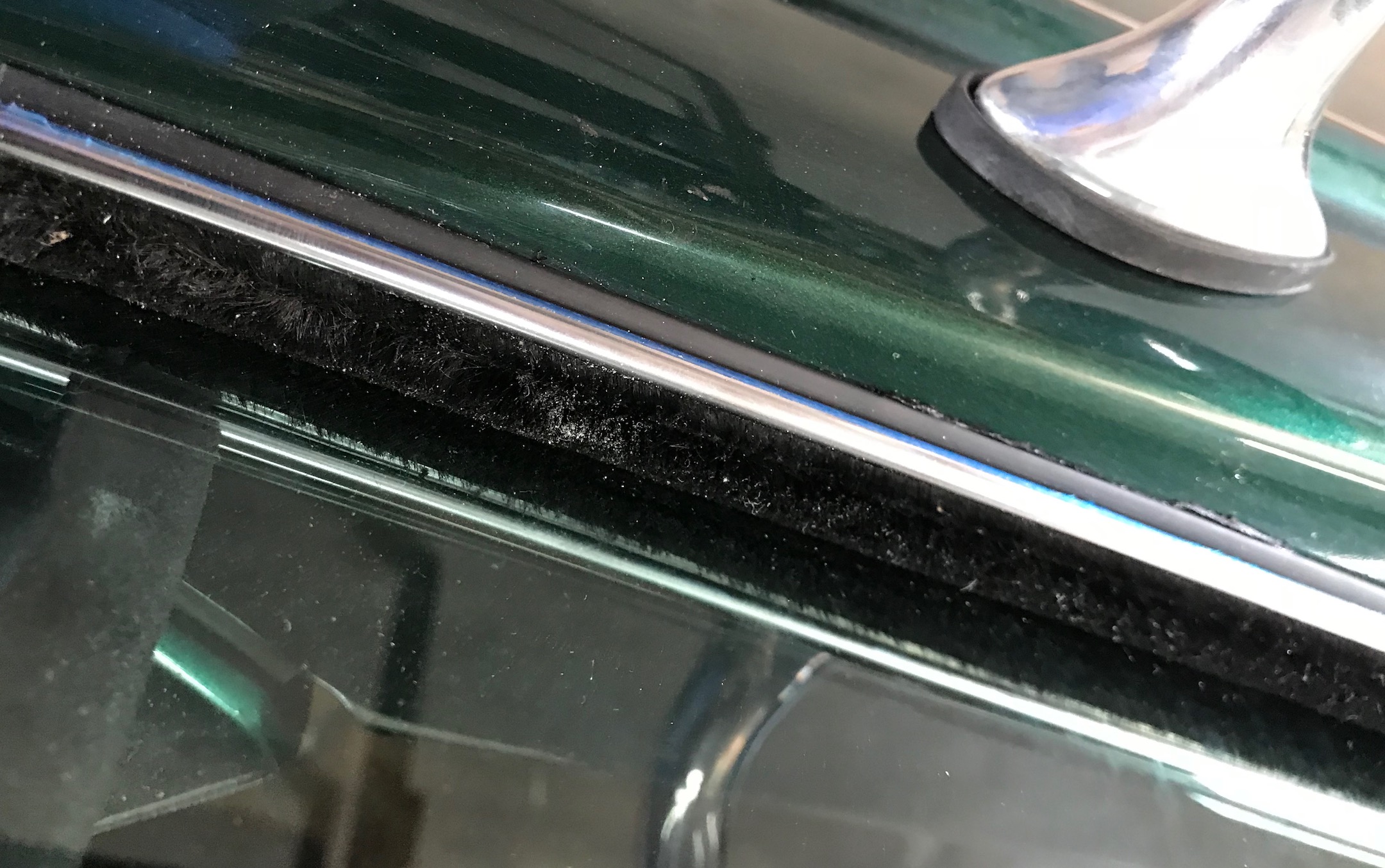 Door window seal, electric windows, Fiberglass, Body, and Paint Prep, 121 Rod & Restoration. Finish