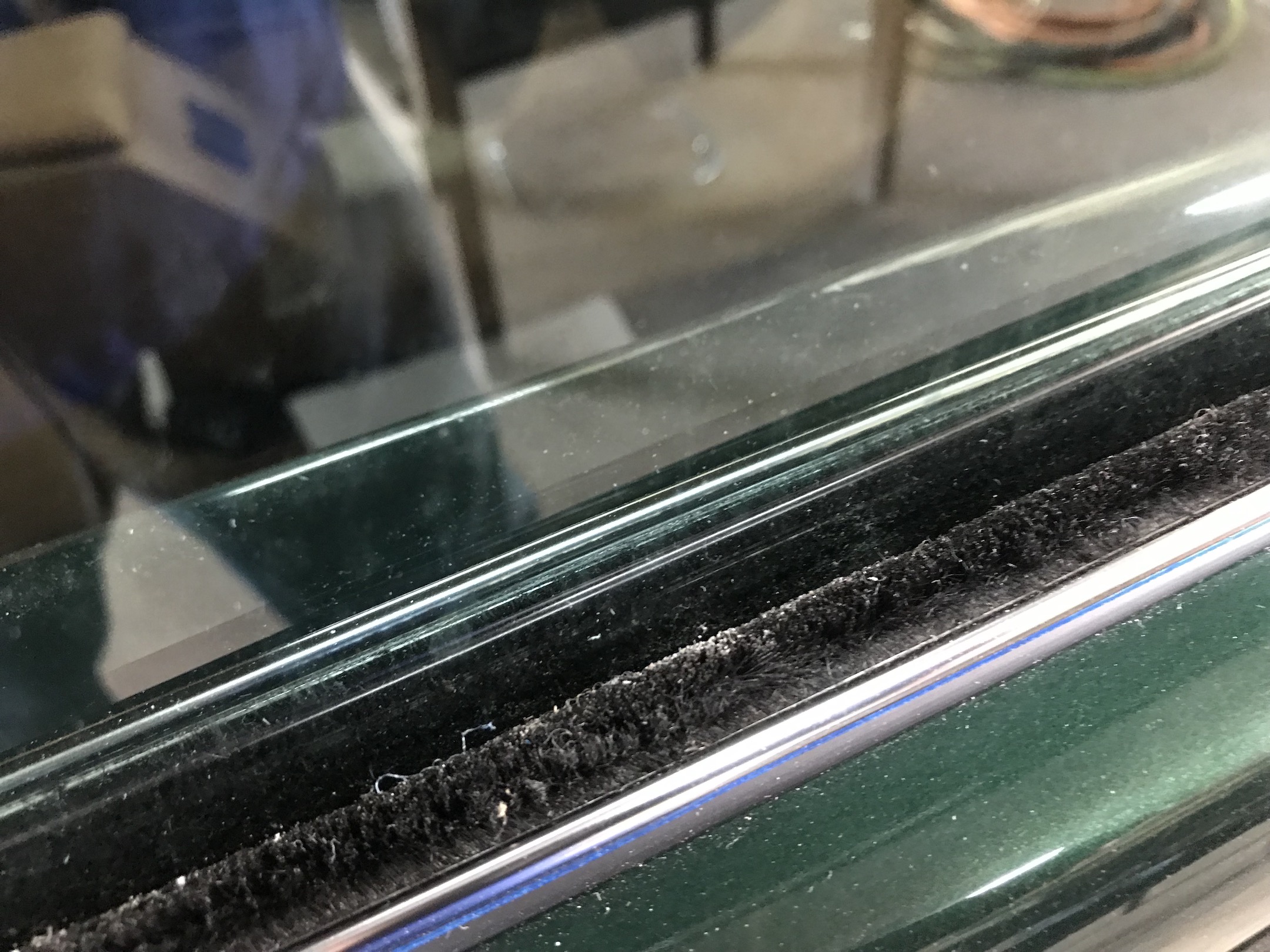 Door window seal, electric windows, Fiberglass, Body, and Paint Prep, 121 Rod & Restoration. Finish