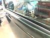 Door window seal, electric windows, Fiberglass, Body, and Paint Prep, 121 Rod & Restoration. Finish