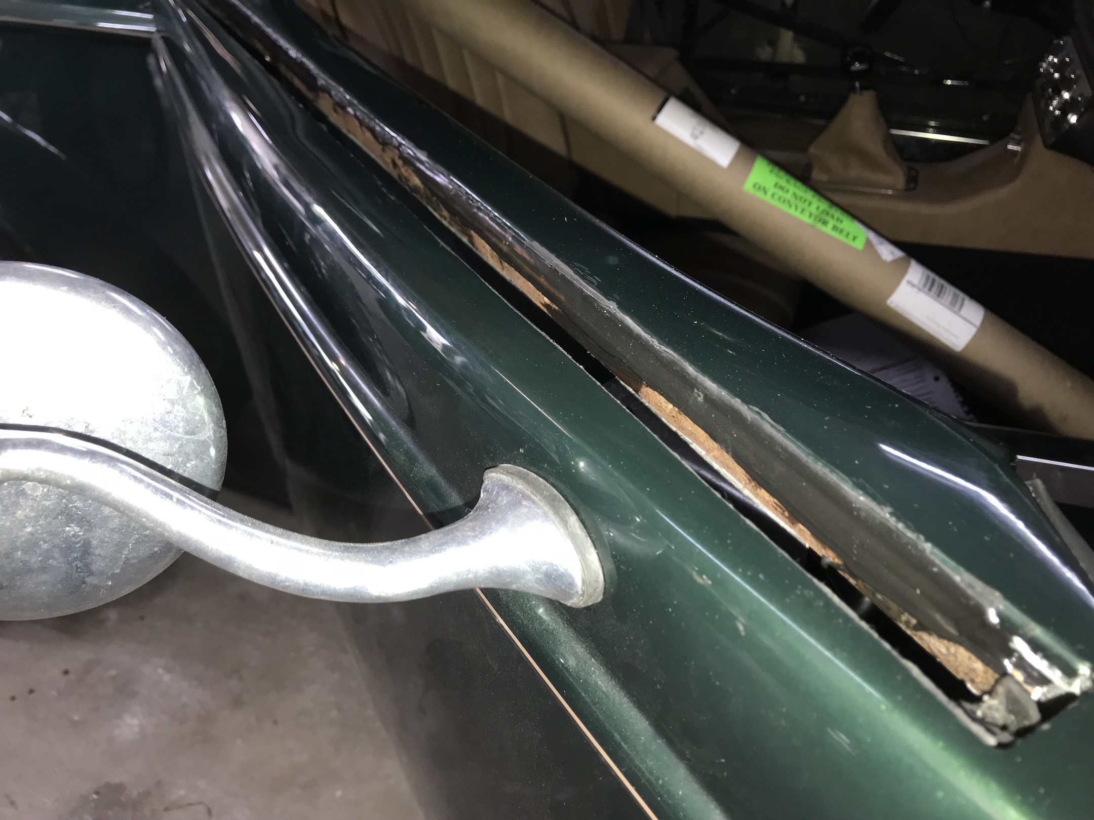 Door window seal, electric windows, Fiberglass, Body, and Paint Prep, 121 Rod & Restoration. Finish