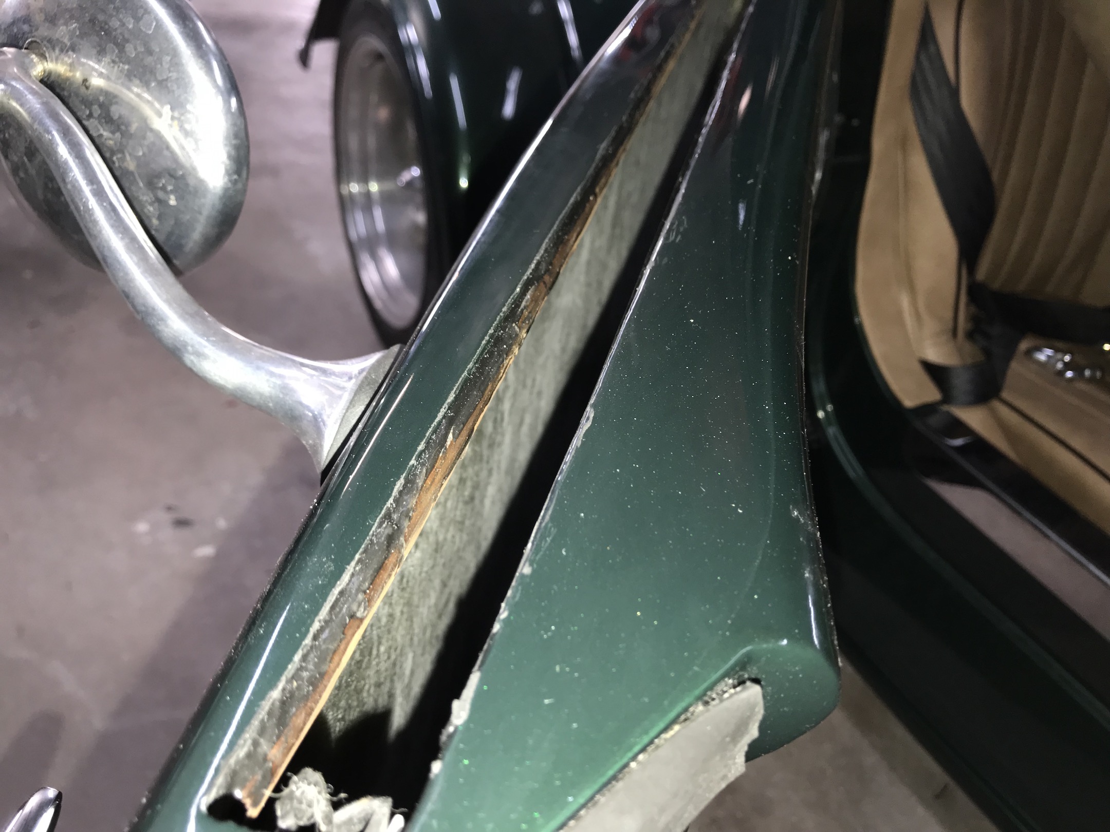 Door window seal, electric windows, Fiberglass, Body, and Paint Prep, 121 Rod & Restoration. Finish
