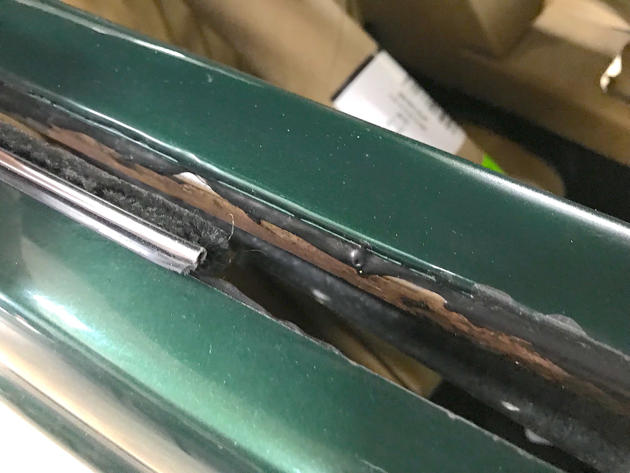 Door window seal, electric windows, Fiberglass, Body, and Paint Prep, 121 Rod & Restoration. Finish