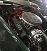 Engine Compartment Passenger side, Open Hood, Fiberglass, Body, and Paint Prep, 121 Rod & Restoration. Finish