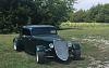 Quarter Front Passenger side, bicycle fenders, Fiberglass, Body, and Paint Prep, 121 Rod & Restoration. Finish