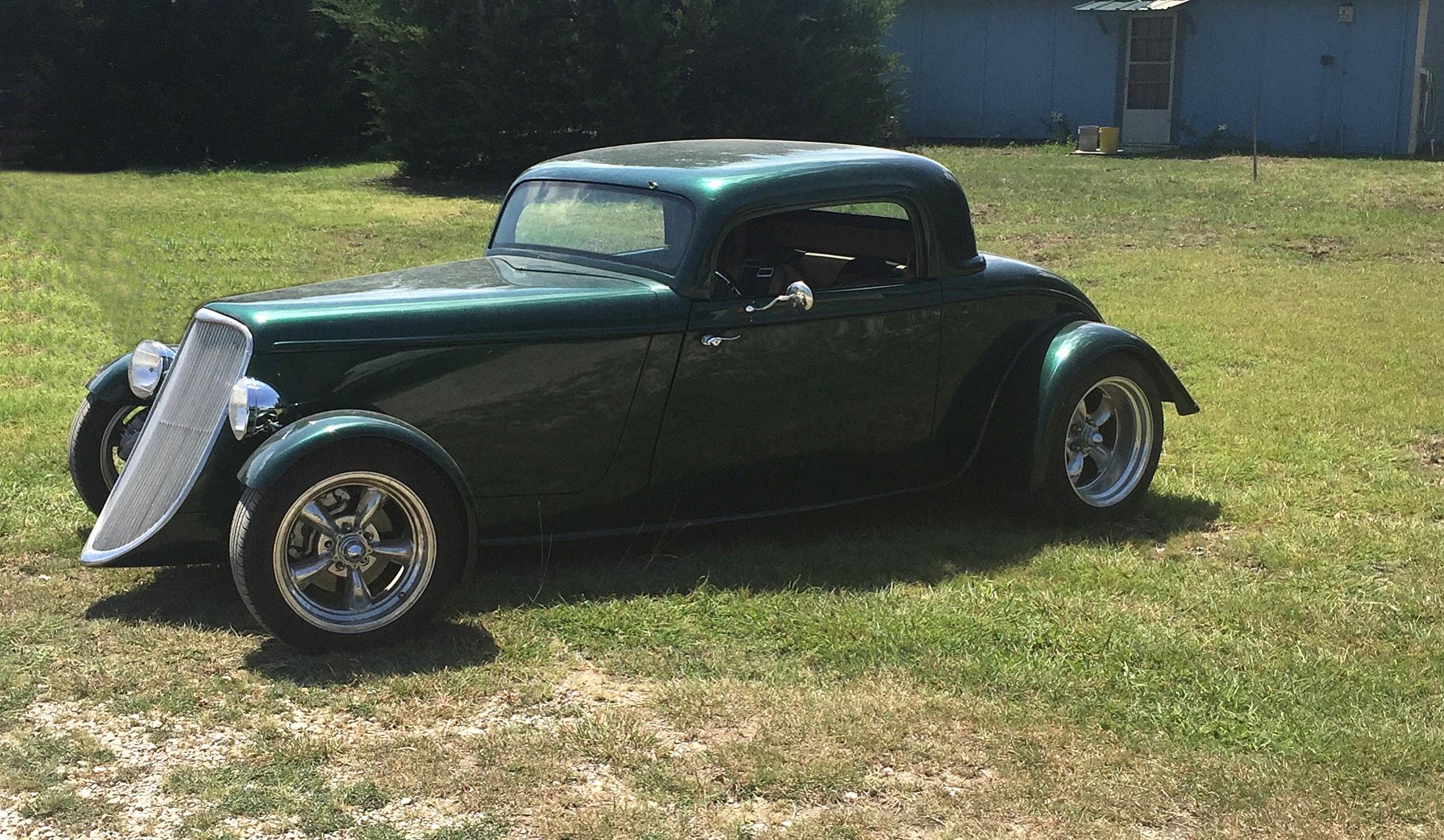Drivers side, Fiberglass, Body, and Paint Prep, 121 Rod & Restoration. Finish