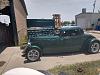 Drivers side View, Fiberglass, Body, and Paint Prep, 121 Rod & Restoration. Finish