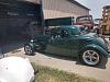 Driver's side View, Fiberglass, Body, and Paint Prep, 121 Rod & Restoration. Finish
