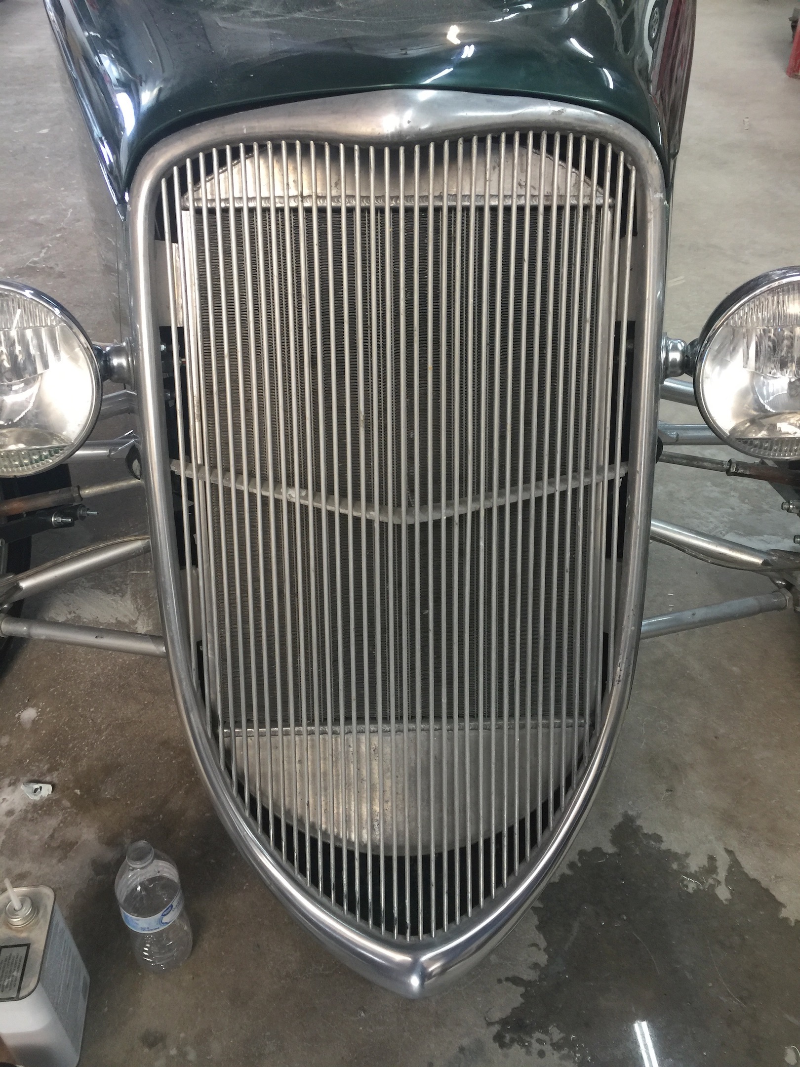 Grill, Fiberglass, Body, and Paint Prep, 121 Rod & Restoration. Finish