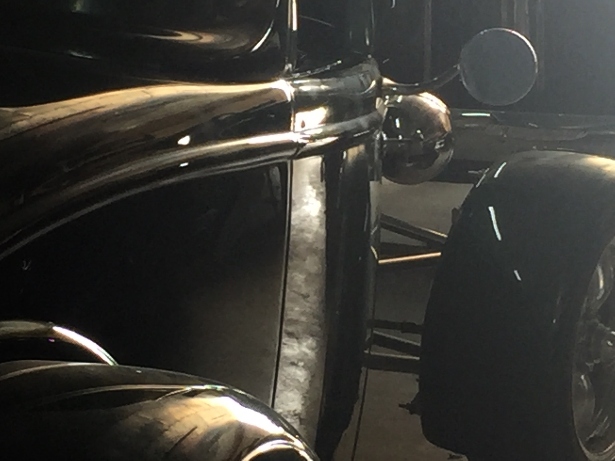 Passenger side with Mirror and door handles, Fiberglass, Body, and Paint Prep, 121 Rod & Restoration. Finish