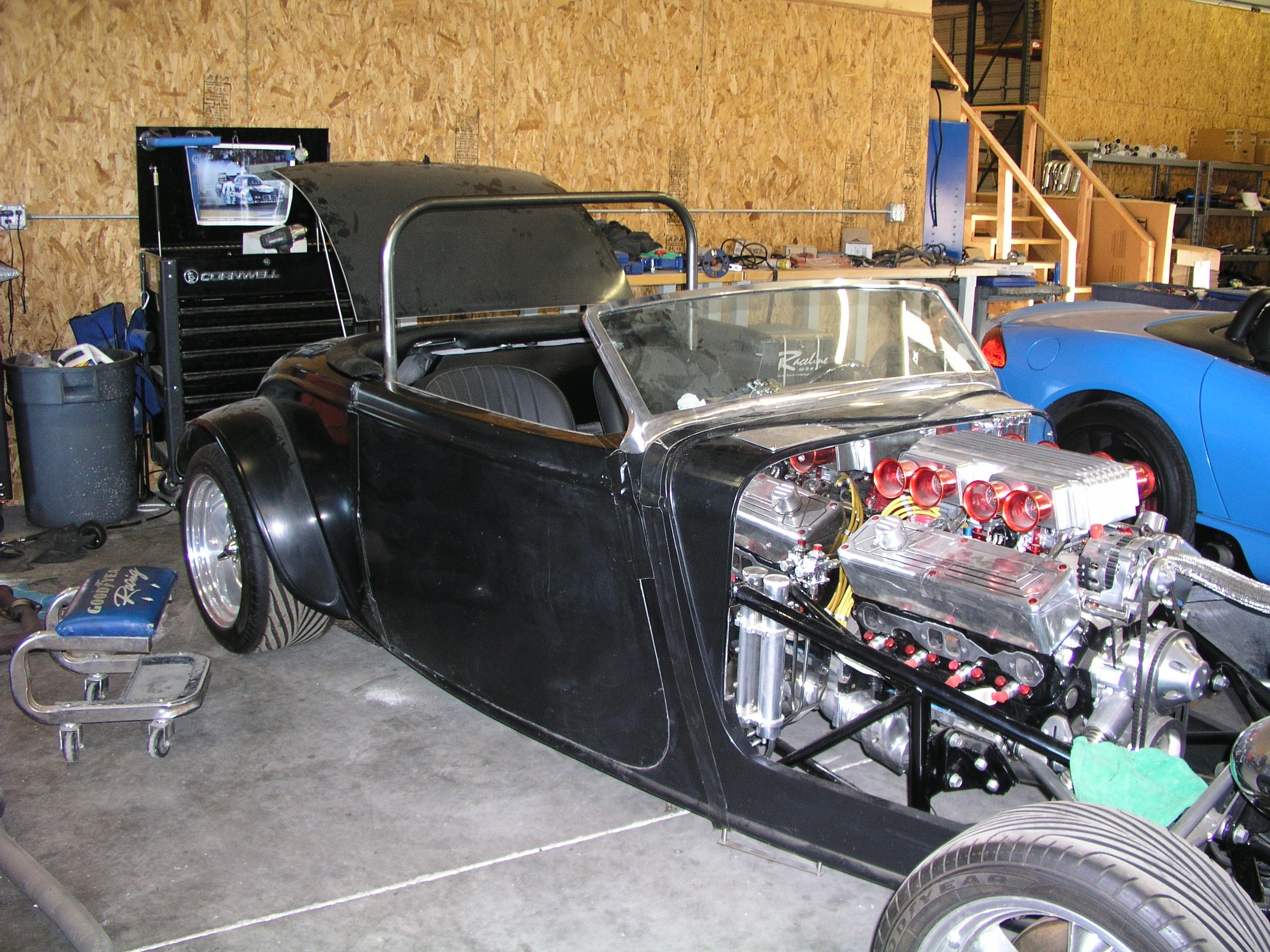 Initial Buildout, original Factory Five components.