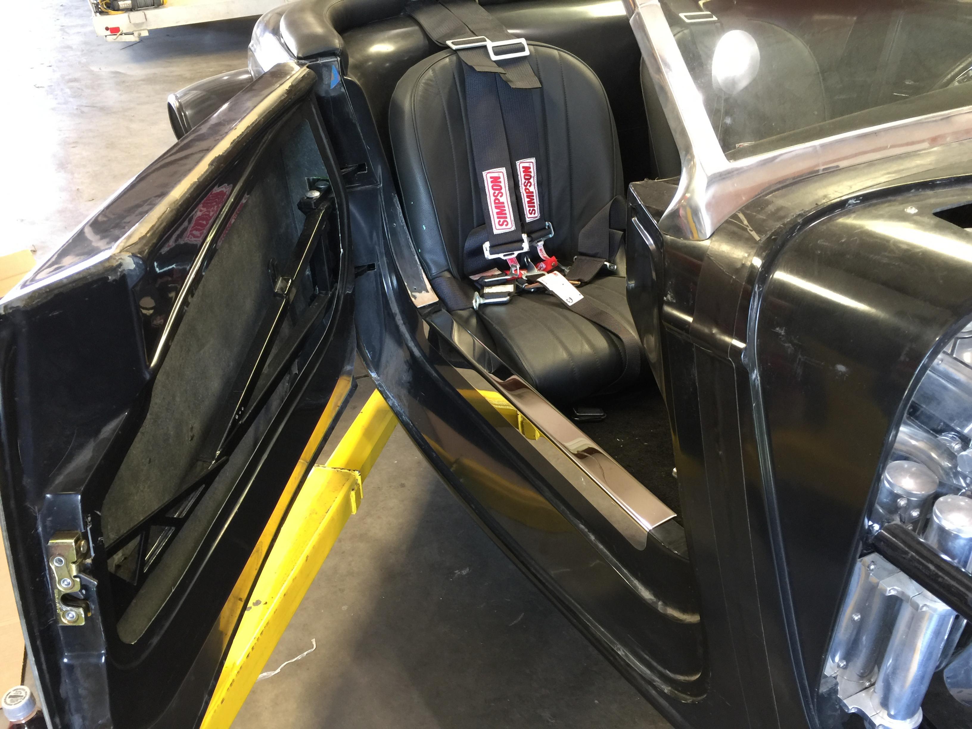 Initial buildout, original Factory five Interior