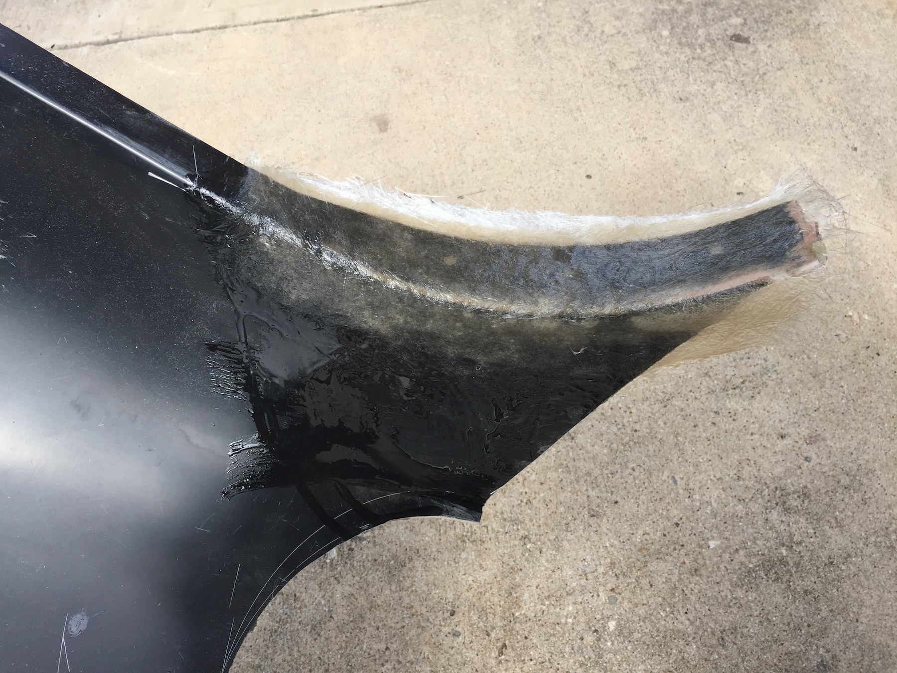 Waterfall Repair, Initial Buildout, original Factory Five components.