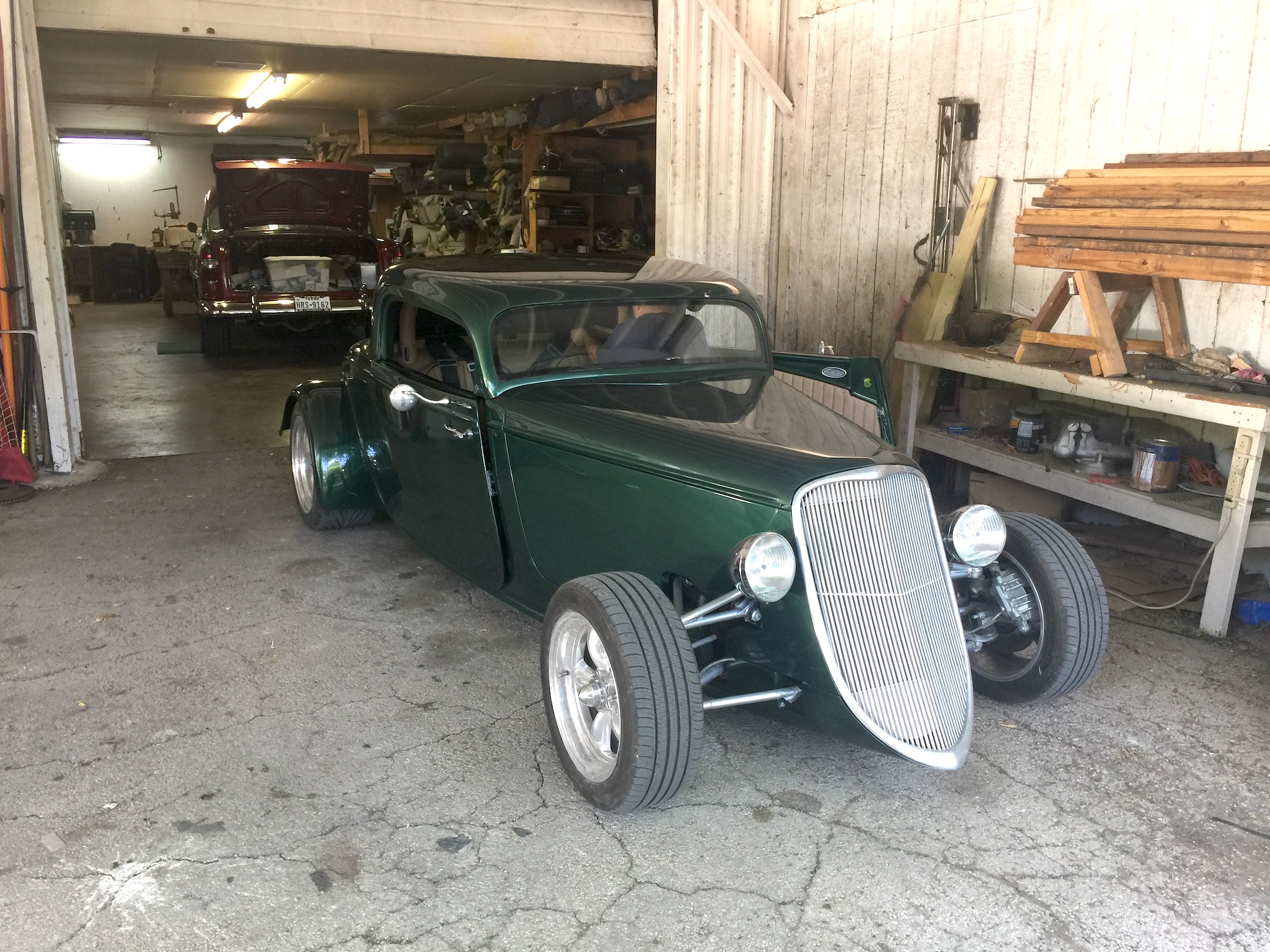 Passenger Front Quarter, Finished Interior with top on leaving Leo's