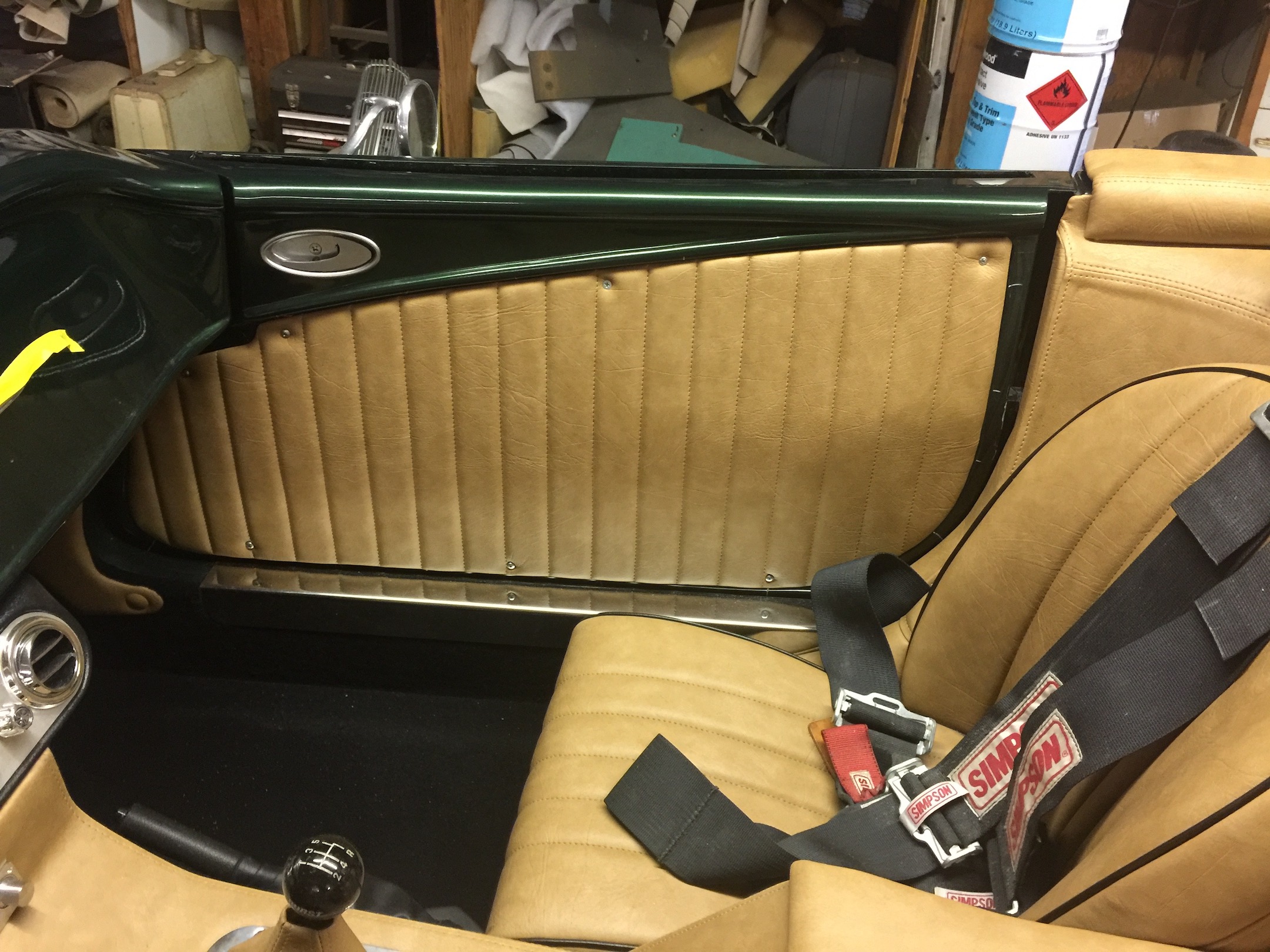 Finished Interior Leo's Carpet included