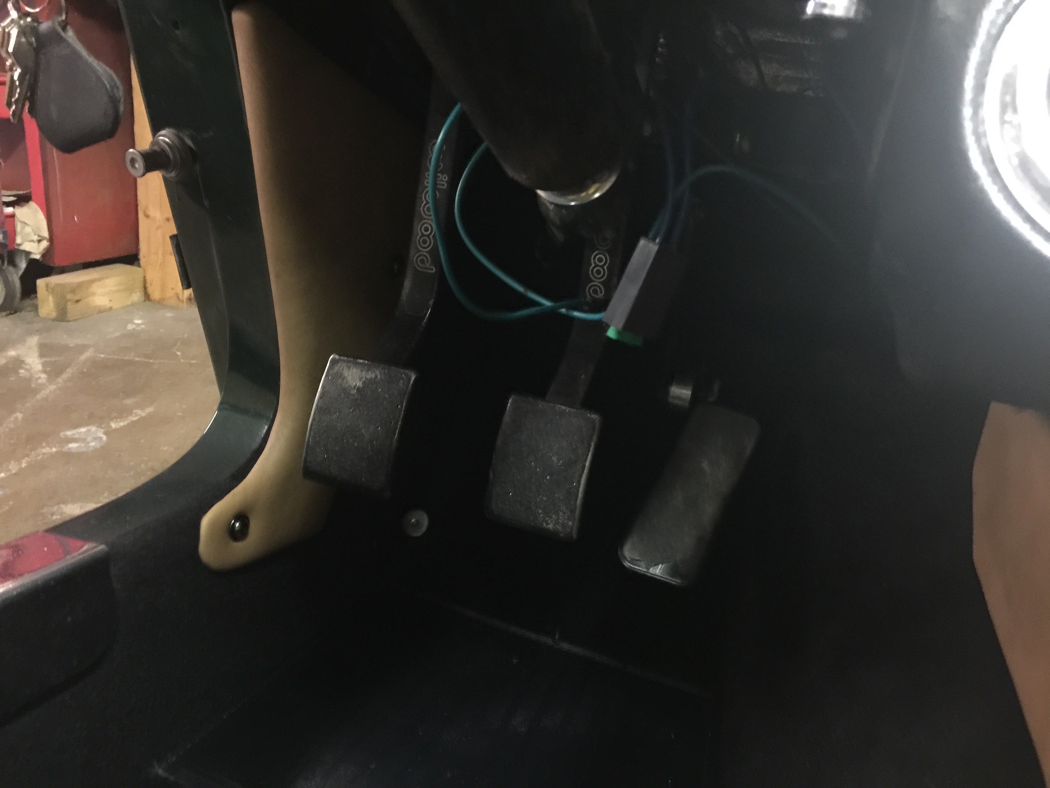 Interior Leo's Kick panel and carpet