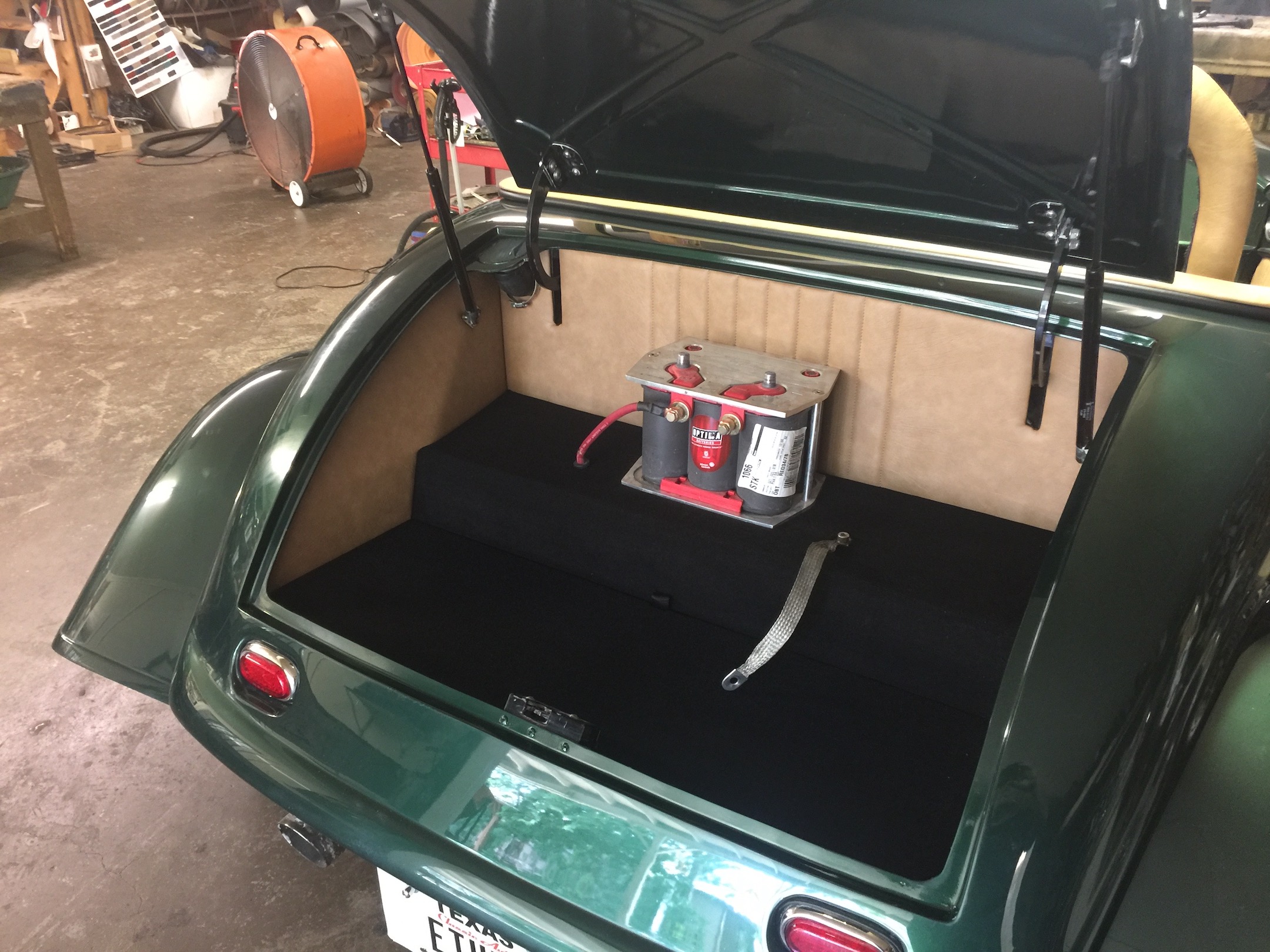 Interior Leo's Trunk Panel and Carpet
