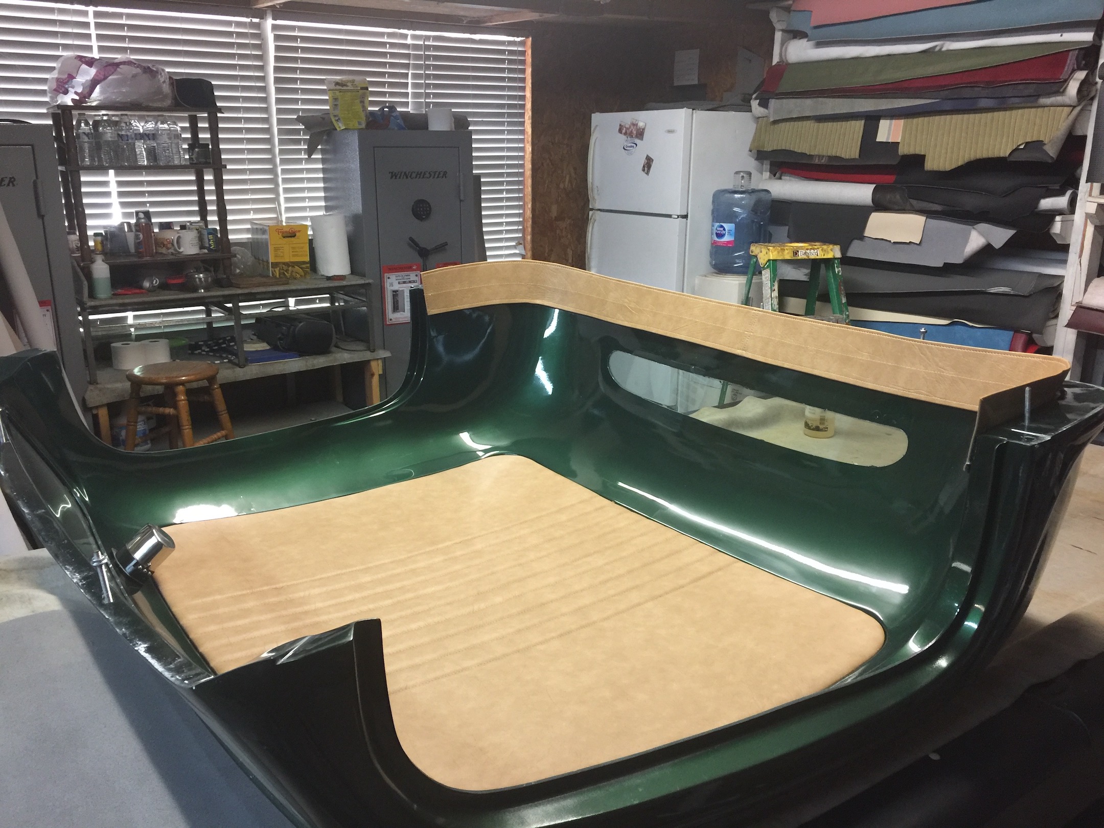Roof liner and seam cover Interior Leo's Seam Cover Strip