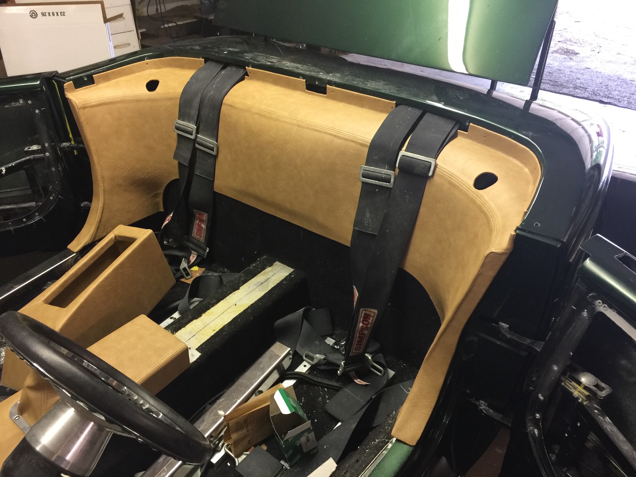 Waterfall and Console, Interior Leo's