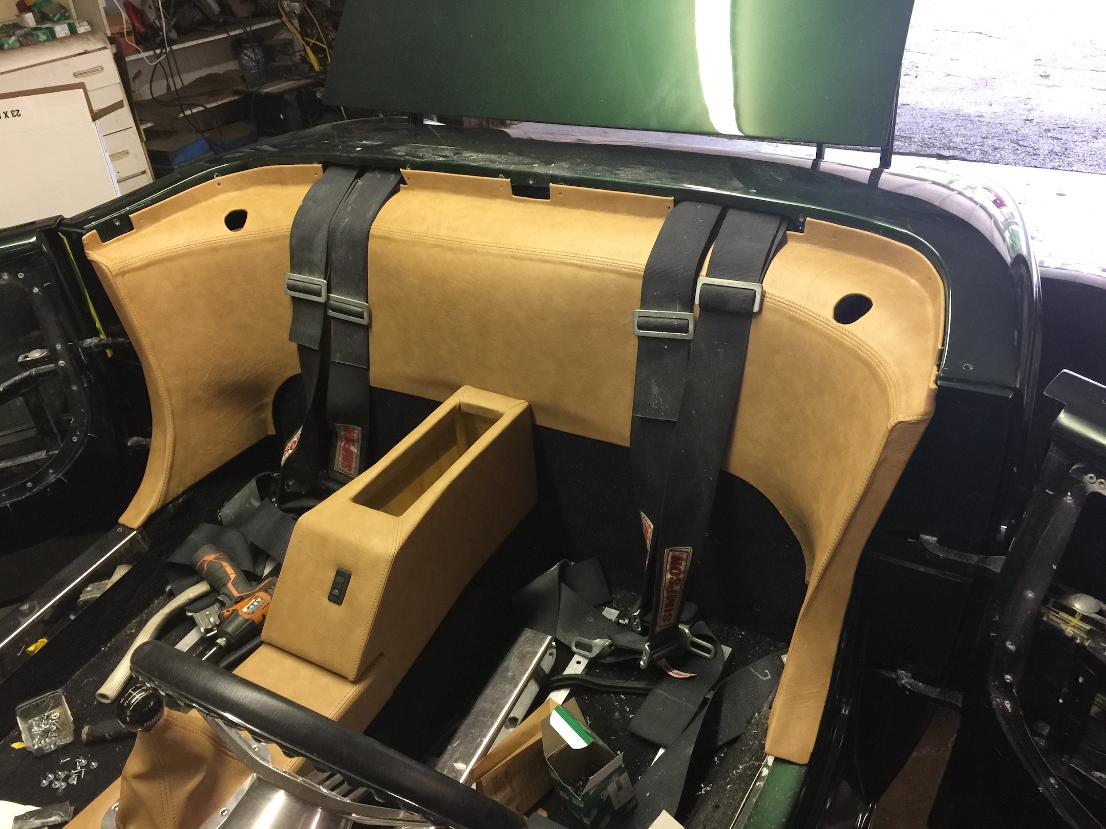 Waterfall and Console, Interior Leo's