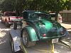Rear Quarter, Driver's side, Fiberglass, Body, and Paint Prep, 121 Rod & Restoration. Finish