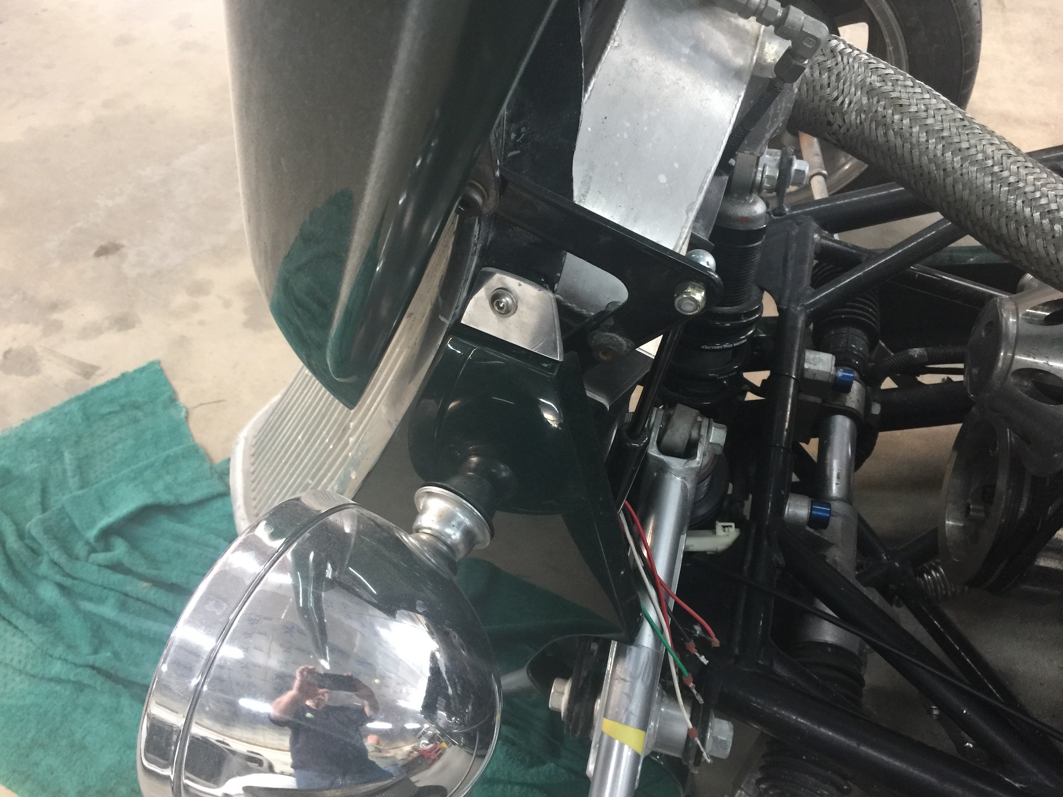 Hood Open Hardware hinge