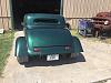 Hardtop mounted, rear view, Fiberglass, Body, and Paint Prep, 121 Rod & Restoration. Finish