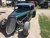 Front Quarter Driver's side, Fiberglass, Body, and Paint Prep, 121 Rod & Restoration. Finish
