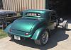 rear quarter, Passenger's side, Fiberglass, Body, and Paint Prep, 121 Rod & Restoration. Finish