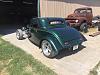 Rear Quarter, Driver's side, Fiberglass, Body, and Paint Prep, 121 Rod & Restoration. Finish