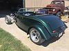 Rear Quarter, Driver's side, top off, Fiberglass, Body, and Paint Prep, 121 Rod & Restoration. Finish