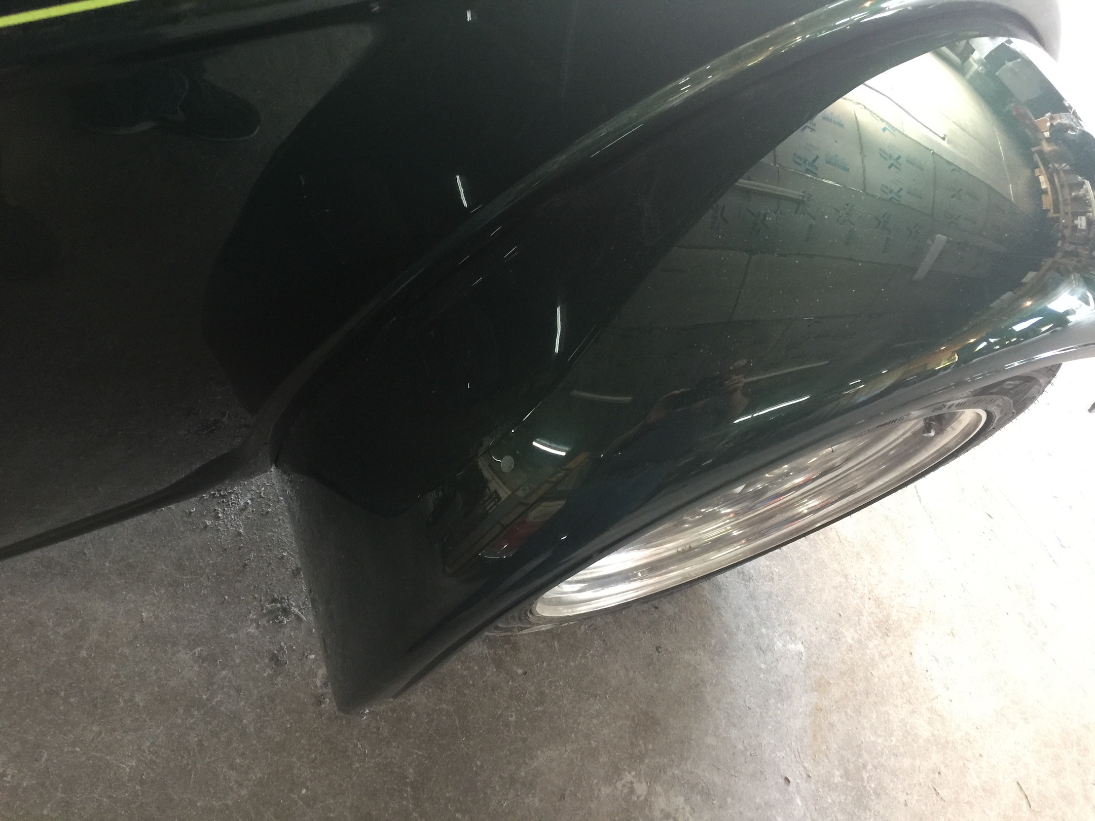 Rear Fender, Fiberglass, Body, and Paint Prep, 121 Rod & Restoration. Finish