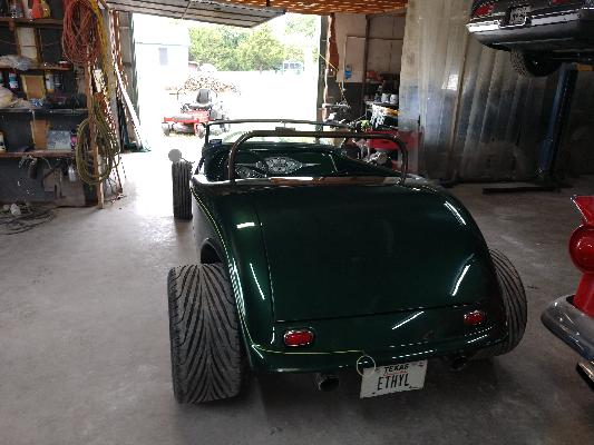Trunk, Fiberglass, Body, and Paint Prep, 121 Rod & Restoration. Finish
