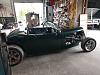 Passenger side, Fiberglass, Body, and Paint Prep, 121 Rod & Restoration. Finish.