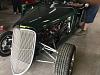 Driver side front quarter, Engine Compartment, Grill, Fiberglass, Body, and Paint Prep, 121 Rod & Restoration. Finish