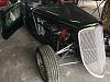 Passenger side front quarter, Engine Compartment, Grill, Fiberglass, Body, and Paint Prep, 121 Rod & Restoration. Finish